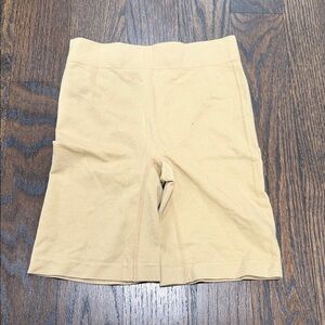 Women Beige Tummy Control High Waisted Comfy Mid-Thigh Shapewear